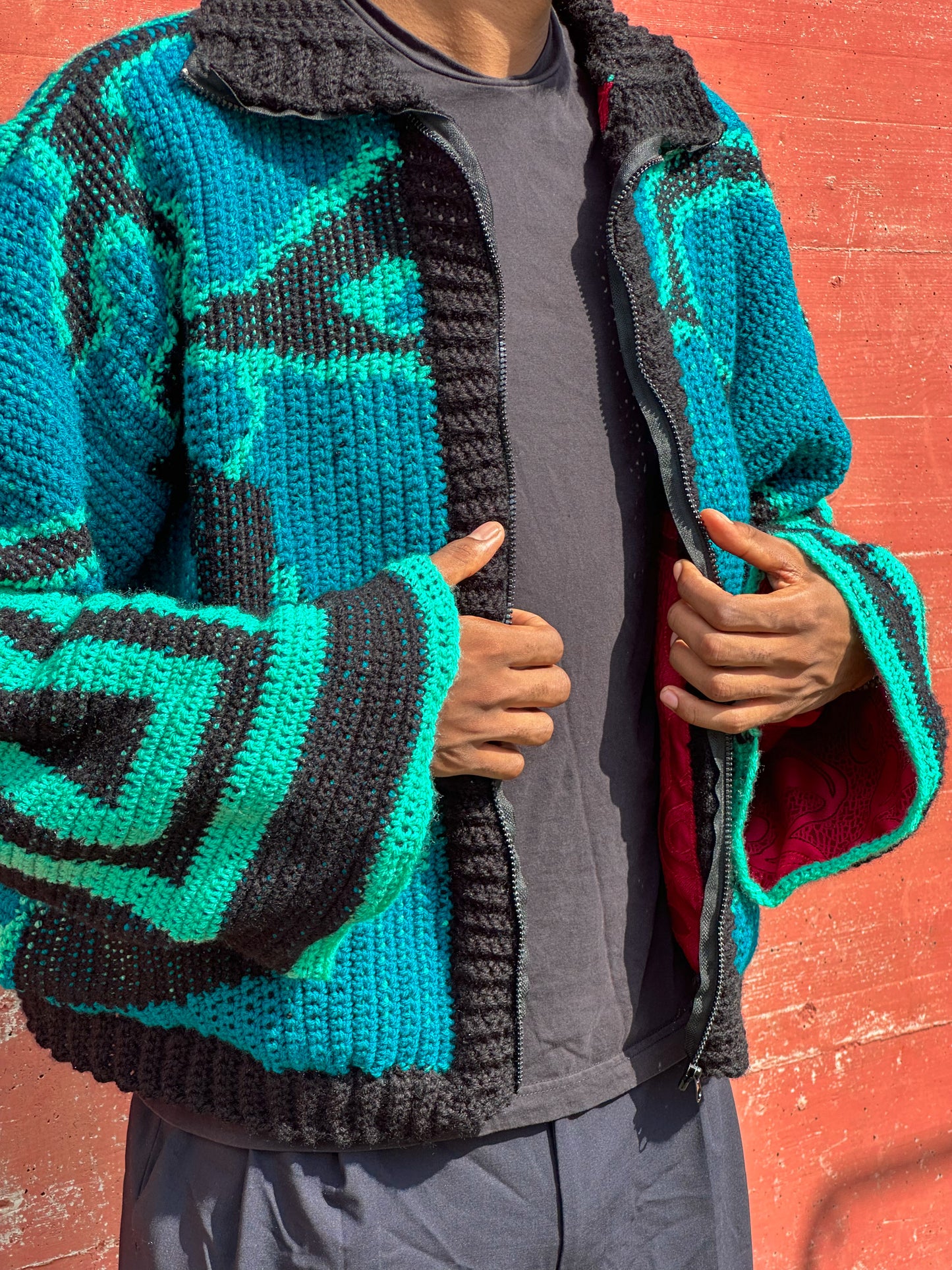 Deku - veste en crochet
